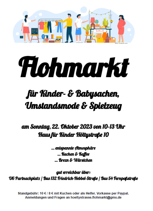  Haus für Kinder – Höltystrasse: Flohmarkt für Kinder- und Babysachen, Umstandsmode und Spielzeug - Foto 1