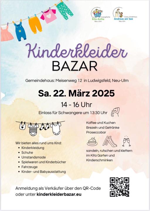  Kinderkleiderbazar Neu-Ulm/Ludwigsfeld - Foto 1