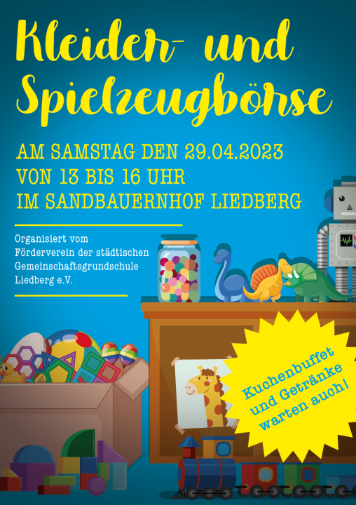 Spielzeug- und Kleiderbörse im Sandbauernhof Liedberg - Foto 1