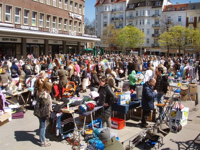  Anwohnerflohmarkt im Herzen von Eppendorf Marie-Jonas-Platz - Foto 1