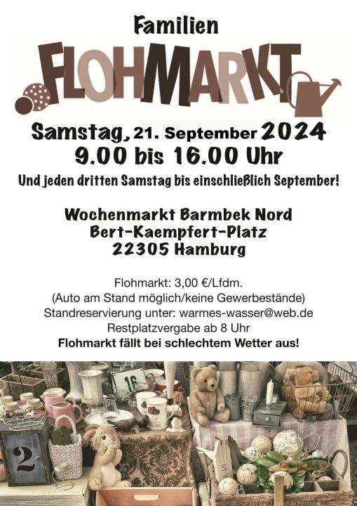  Barmbeker Familien-Flohmarkt - Foto 1