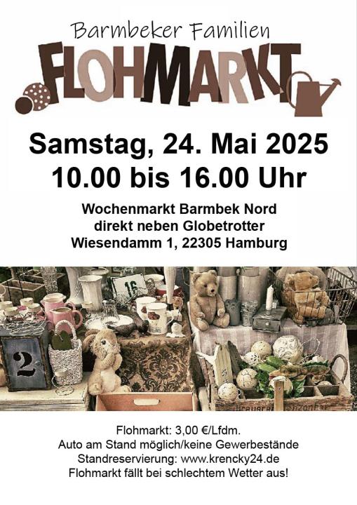 Barmbeker Familien-Flohmarkt - Foto 1