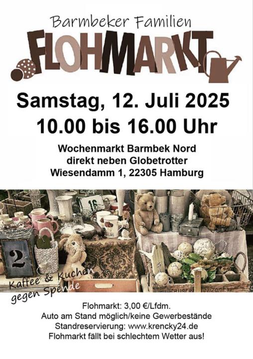 Barmbeker Familien-Flohmarkt - Foto 1
