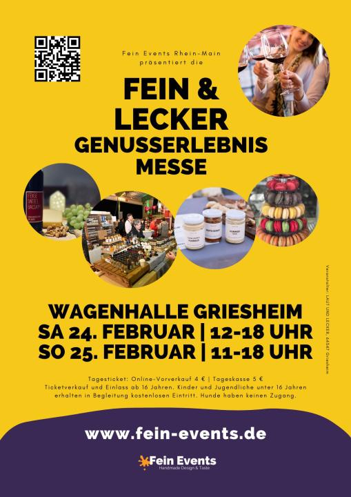  Fein & Lecker Genusserlebnismesse Griesheim/Darmstadt - Foto 1