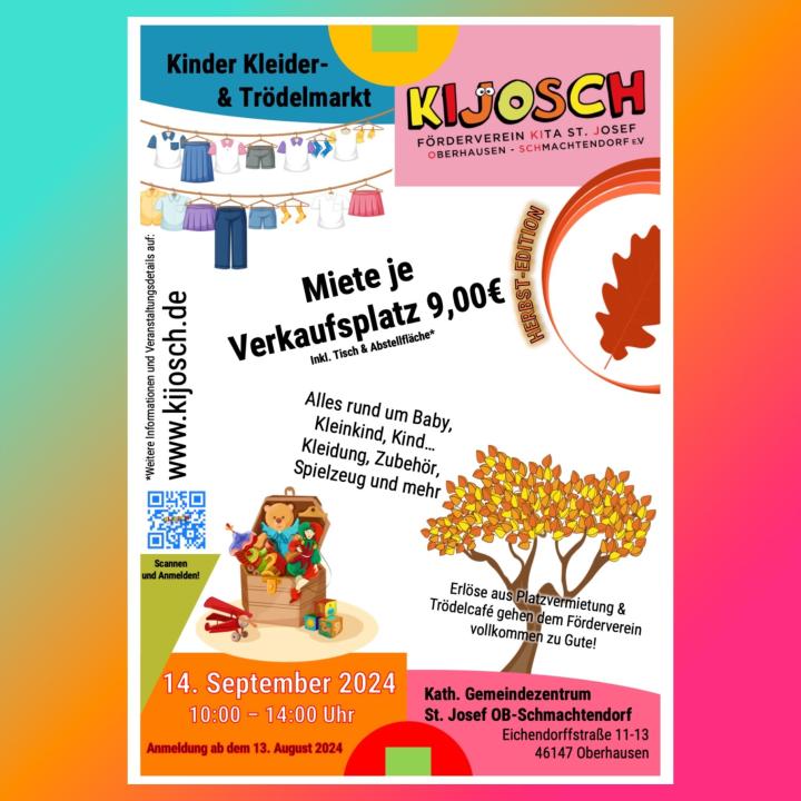  Kijosch Kinder Kleider- & Trödelmarkt Herbst - Foto 1