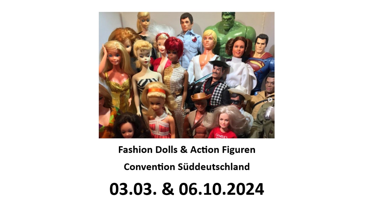  Fashion Dolls & Action Figuren Börse Süddeutschland ehemals Barbie Börse - Foto 1