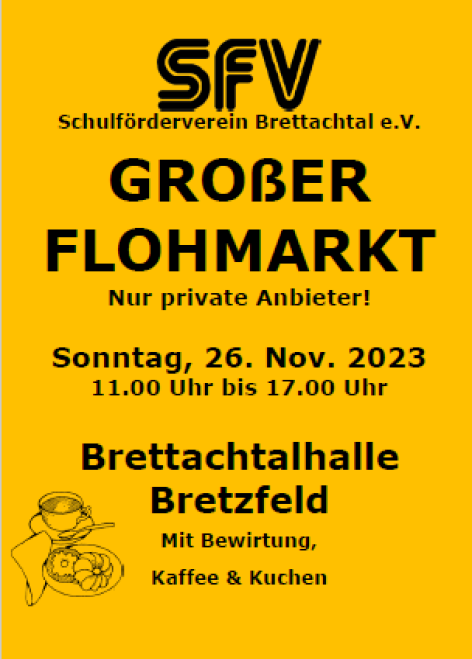  Flohmarkt des Schulfördervereins Brettachtal e.V. - Foto 1
