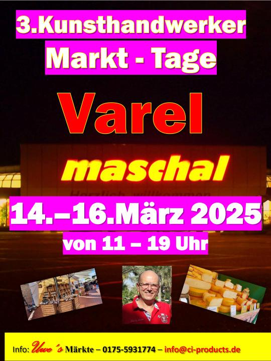  maschal-Möbel Altjührden Kunst- und Bauernmarkt Pre-Ostern 2025 - Foto 1