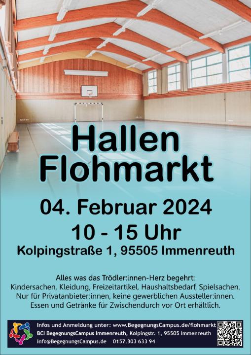  Hallen-Flohmarkt am BegegnungsCampus Immenreuth - Foto 2