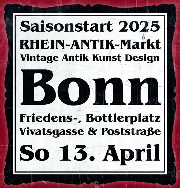  Antikmarkt Bonn - Vintage Antik Kunst Design - Foto 1