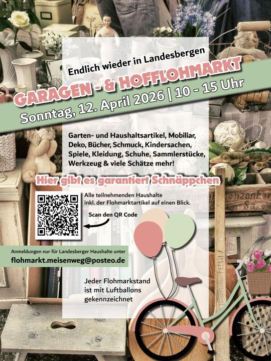  Garagen- und Hofflohmarkt Landesbergen - Foto 1