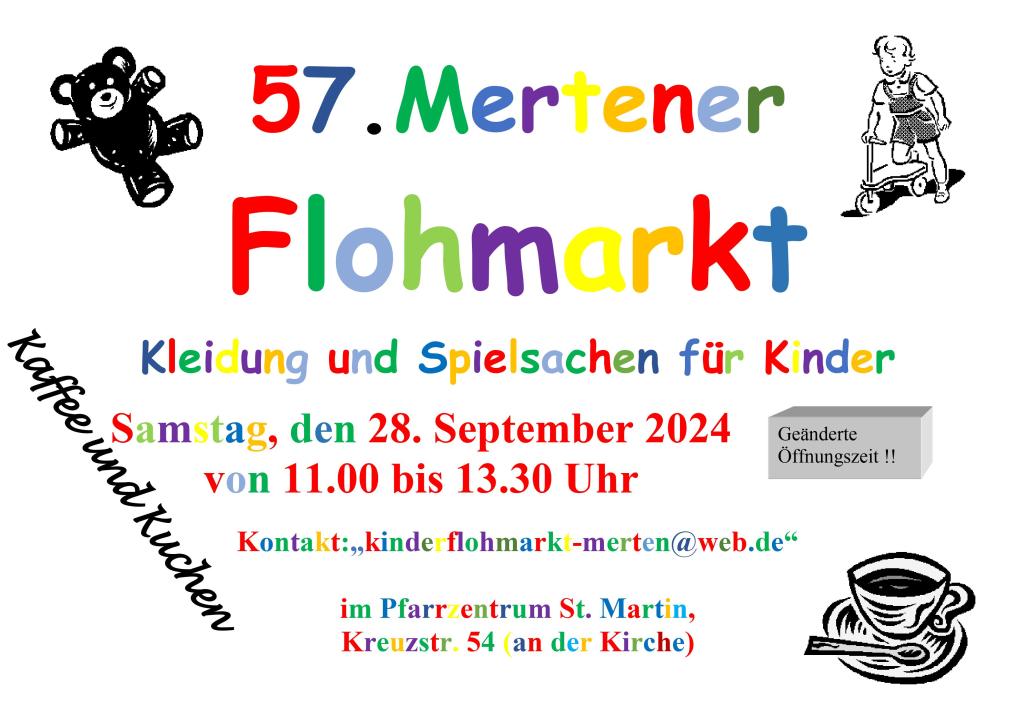  57. Mertener Kinderflohmarkt - Foto 1