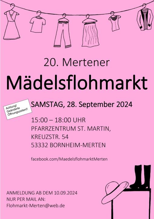  20. Mertener Mädelsflohmarkt - Foto 1