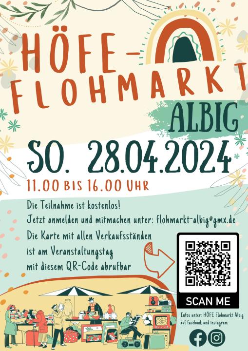  HÖFE-Flohmarkt Albig 2024 - Foto 1