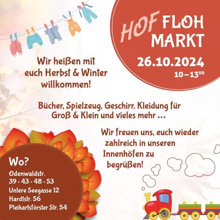  Hof Flohmarkt in Heidelberg Kirchheim - Foto 1