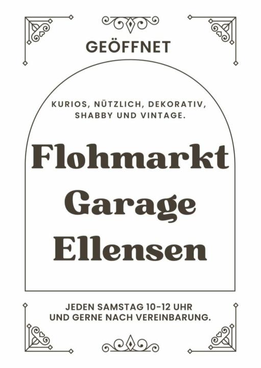  Flohmarkt Garage Ellensen 10-12 Uhr - Foto 1