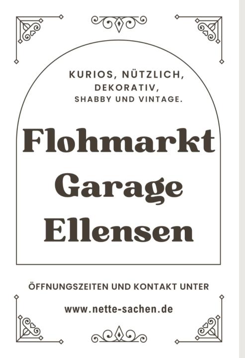  Flohmarkt Garagen Ellensen 10-13 Uhr (4 Garagen) - Foto 1