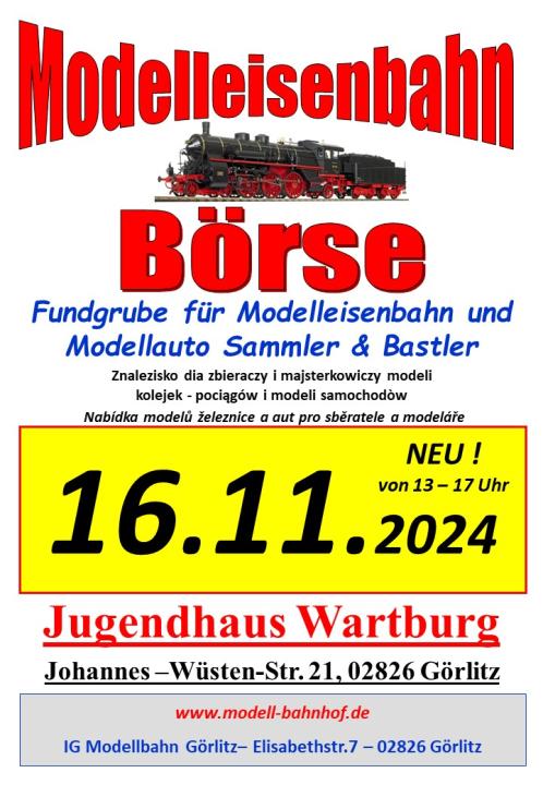  Modellbahn und Modellauto BÖRSE in Görlitz - Foto 1