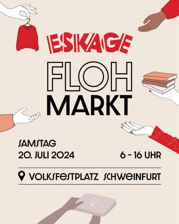  ESKAGE Flohmarkt Schweinfurt - Foto 1