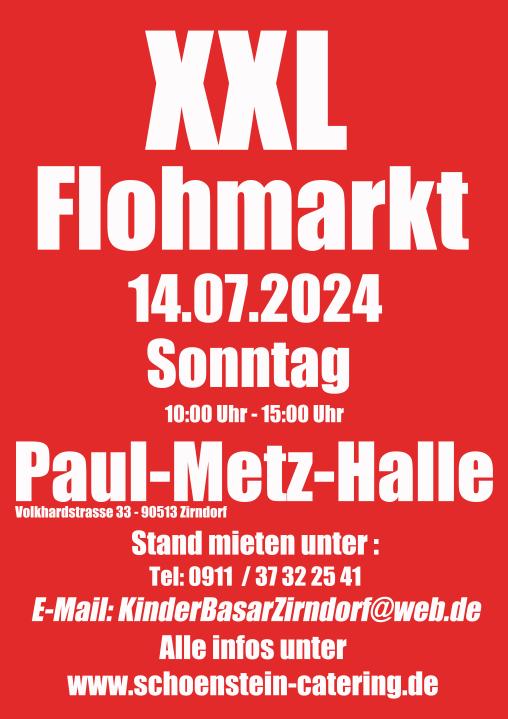  XXL Flohmarkt Zirndorf in der Paul-Metz-Halle - Foto 1