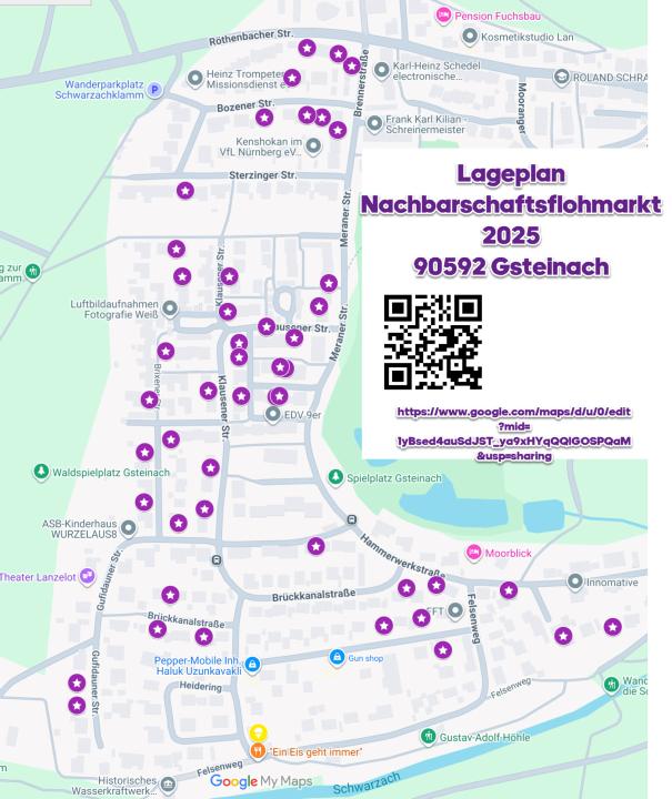 Nachbarschaftsflohmarkt Gsteinach - Foto 2