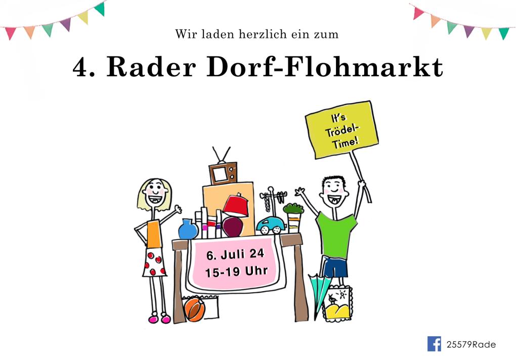  Dorfflohmarkt in 25579 Rade - Foto 1