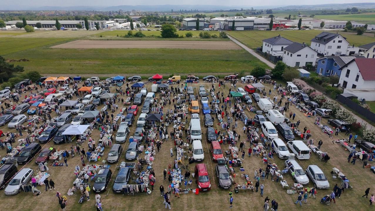 22.6.2025 Open Air Flohmarkt in 64850 Schaafheim 11-16 Uhr - Foto 1