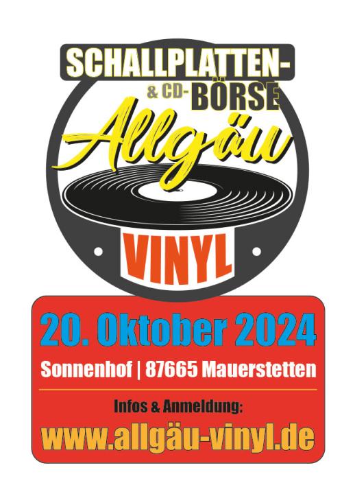  ALLGÄU VINYL (CD- &) Schallplattenbörse - Foto 2