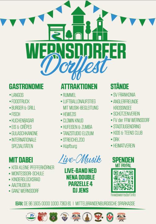  Wernsdorfer Dorffest 2024 - Foto 2
