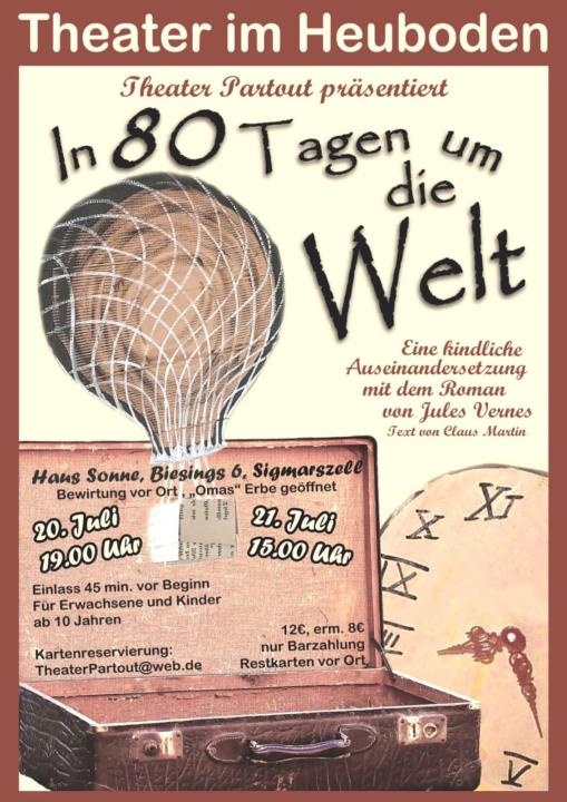  Theater auf dem Heuboden - In 80 Tagen um die Welt - TheaterPartout aus Lindau - Foto 1