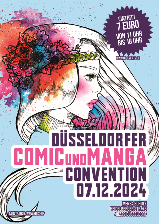  NEUE COMIC UND MANGA CONVENTION DUESSELDORF AM 07-12-2024 - Foto 1