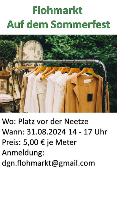  Flohmarkt auf dem Sommerfest Neetze - Foto 1