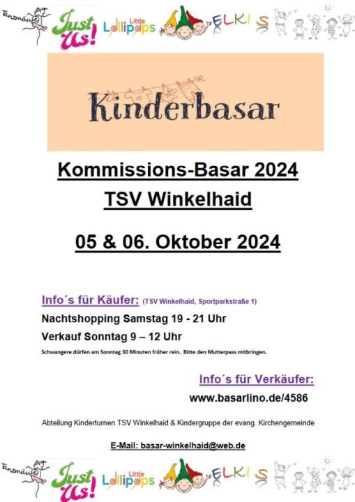  Basar rund ums Kind - Kommissionsbasar in Winkelhaid - Foto 1