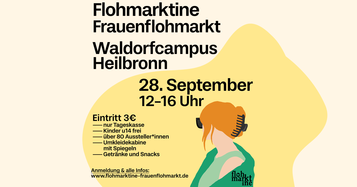  Flohmarktine Frauenflohmarkt am 28.09.2024 im Waldorfcampus Heilbronn! - Foto 1