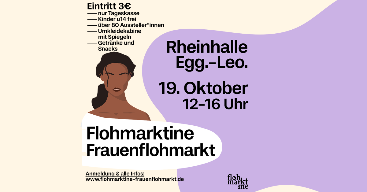  FLOHMARKTINE FRAUENFLOHMARKT am 19.10.2024 in Karlsruhe! - Foto 1