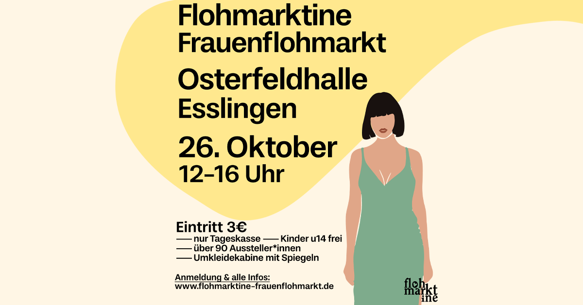  Flohmarktine Frauenflohmarkt am 26.10.2024 in ESSLINGEN! - Foto 1