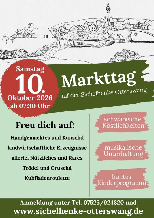  Flohmarkt, Kunsthandwerker- und Krämermarkt auf der Sichelhenke Otterswang - Foto 1