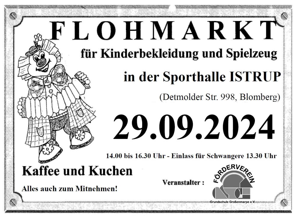  Flohmarkt für Kinderbekleidung und Spielzeug in der Mehrzweckhalle Istrup - Foto 1