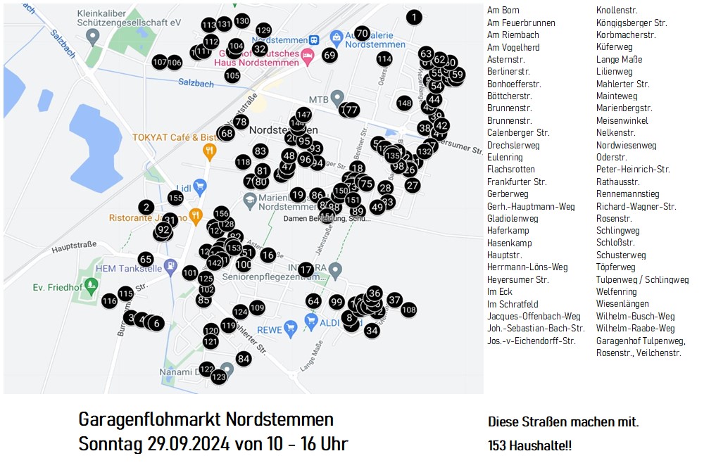  Nordstemmer Garagenflohmarkt - Foto 1