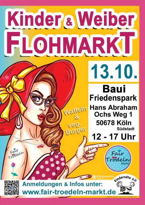  Kinder und Weiber Kram Flohmarkt - Foto 1