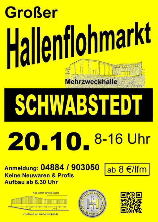 Großer Hallenflohmarkt in Schwabstedt - Foto 1