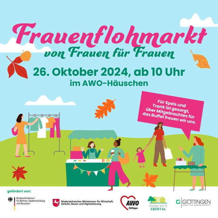  Flohmarkt von und für Frauen im AWO - Häuschen im Lönsweg - Foto 1