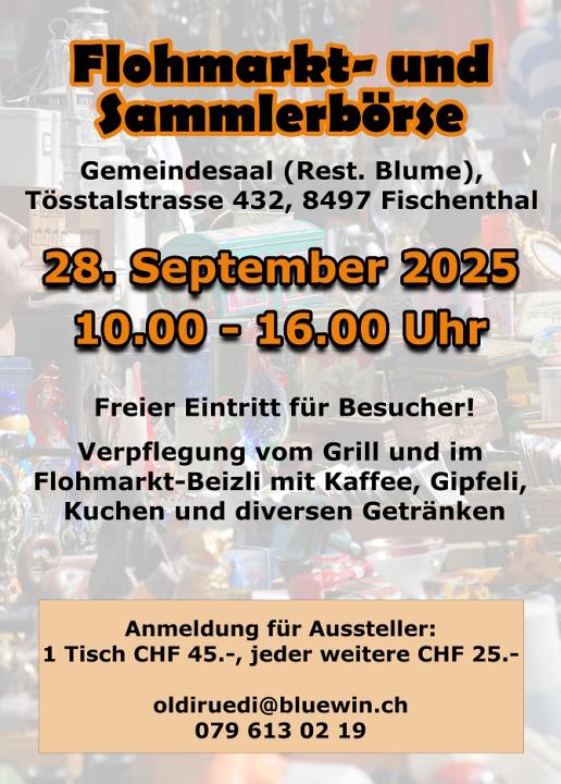 Flohmarkt & Sammlerbörse in Fischenthal - Foto 1