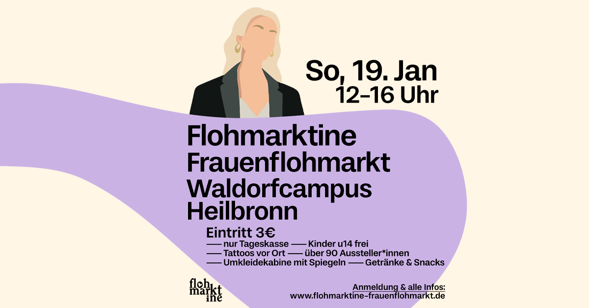  Flohmarktine Frauenflohmarkt am 19.01.2025 im Waldorfcampus Heilbronn! - Foto 1