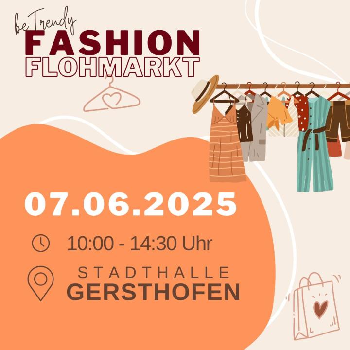  2. beTrendy Fashion Flohmarkt in Gersthofen - Foto 1