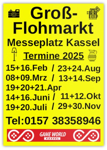 Groß-Flohmarkt auf der Schwanenwiese / Messeplatz Kassel Samstag + Sonntag 2 Tage - Foto 2
