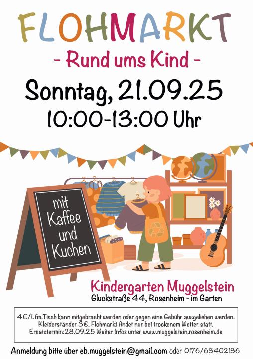 Herbst-Flohmarkt - Rund ums Kind (im Garten) - Foto 1