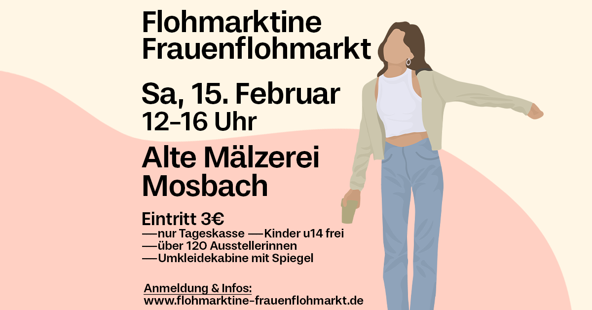  FLOHMARKTINE FRAUENFLOHMARKT am 15. Februar in Mosbach - Foto 1