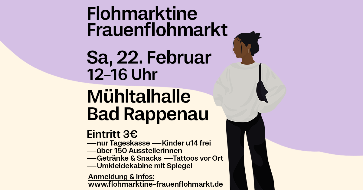  Flohmarktine Frauenflohmarkt am 22. Februar in Bad Rappenau! - Foto 1