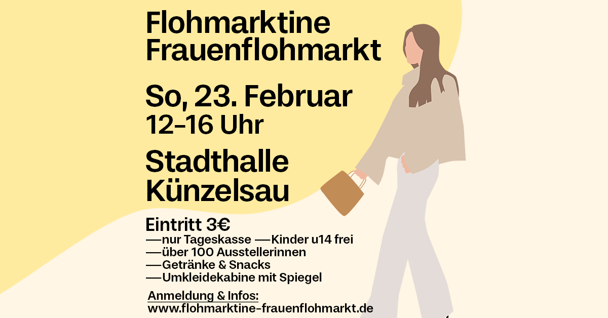  Flohmarktine Frauenflohmarkt am 23. Februar in Künzelsau! - Foto 1